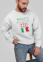 Load image into Gallery viewer, World&#39;s Greatest Zio Sweatshirt

