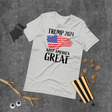 Load image into Gallery viewer, Trump 2024 Keep America Great T Shirt
